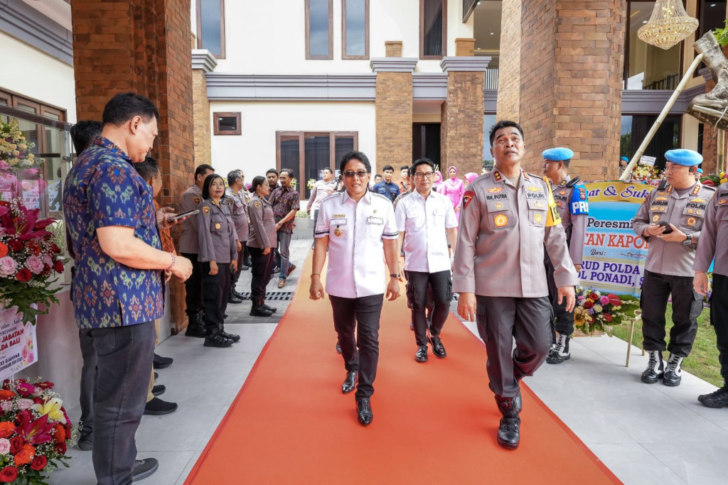 Badung Bangun Sarana dan Prasarana  Jajaran Polda Bali  Bupati Giri Prasta : Bakti Kepada Negara, Cinta Kepada Polri dan Sayang Kepada Masyarakat